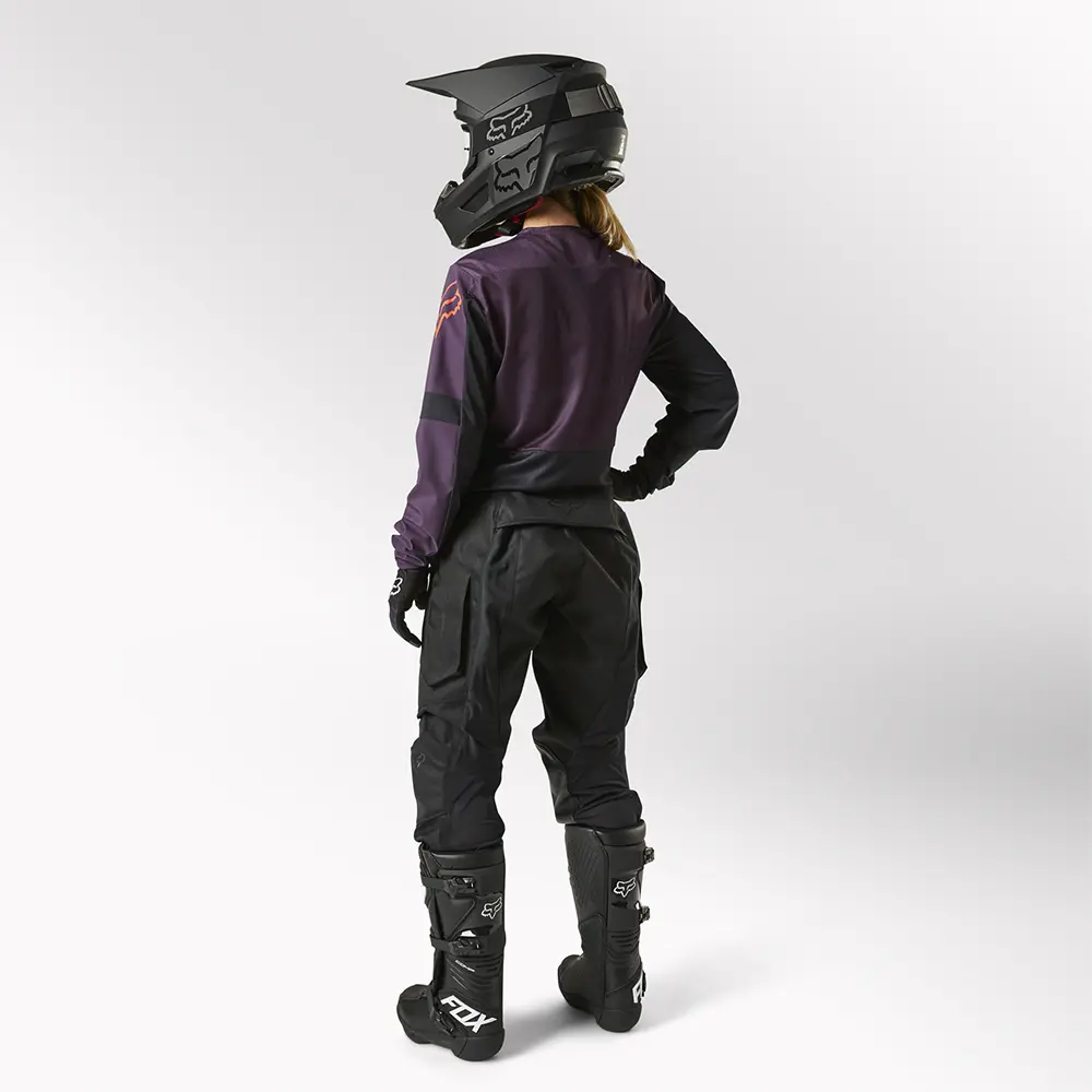 Fox Legion LT Womens Black Motocross Jersey