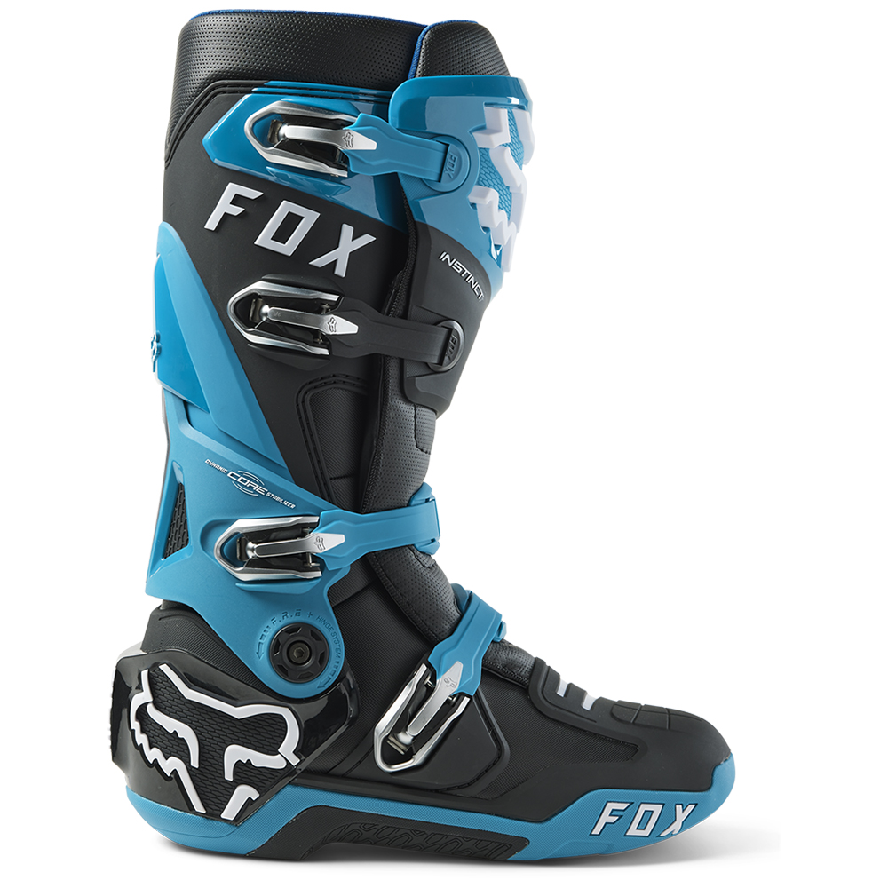Fox Instinct Motocross Boots Maui Blue - Image 12