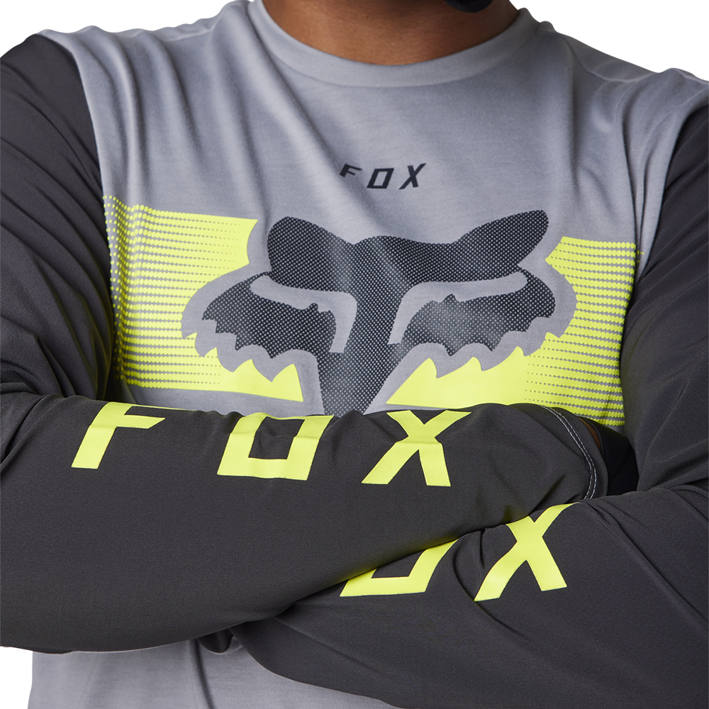 Fox Ranger Motocross Jersey Steel Gret - Image 5