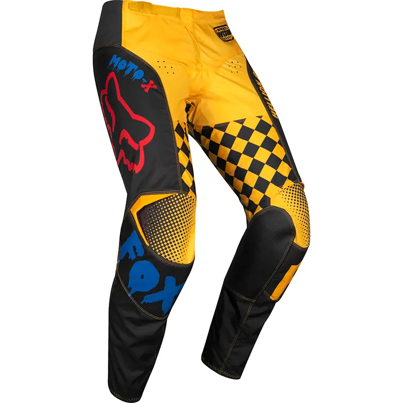 Motocross Pants Fox 180 CZAR Kids Black/Yellow