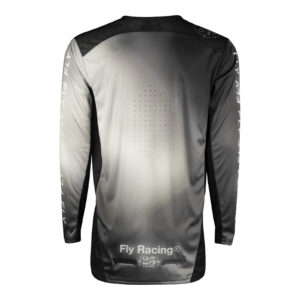 FLY Racing Lite S.E. Legacy Motocross Jersey Light Grey / Black - Image 2