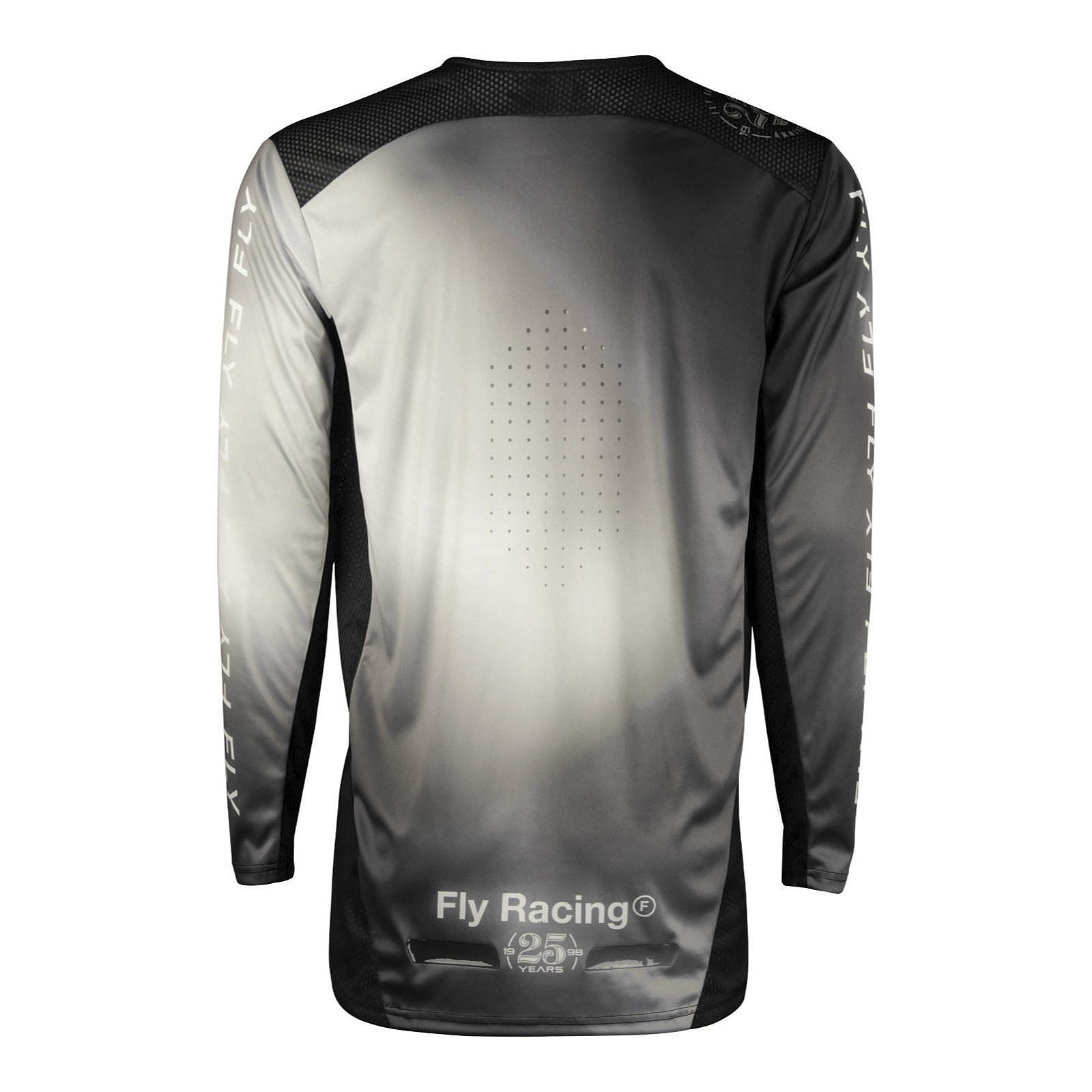 FLY Racing Lite S.E. Legacy Motocross Jersey Light Grey / Black - Image 2
