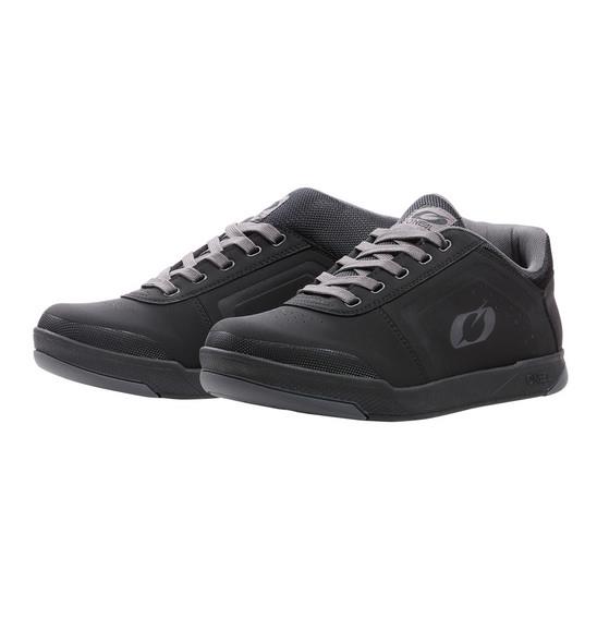 O'Neal PINNED PRO Flat Pedal Shoe - Black/Grey - Image 1