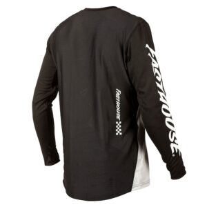 Fasthouse Youth Alloy Kilo Long Sleeve Jersey Black/Grey - Image 2