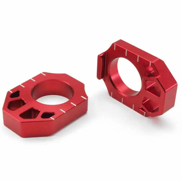ZETA Rr AXLE BLOCK KXF RED