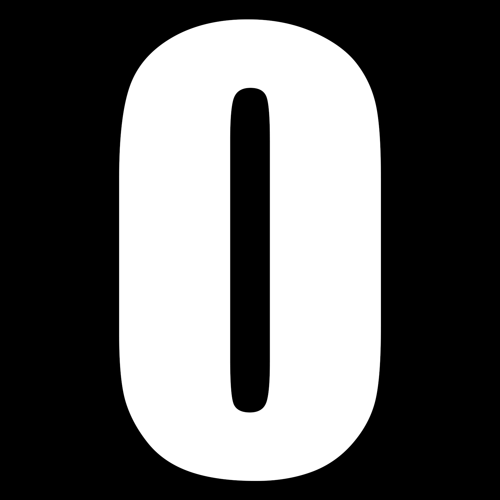 MOTION STD NUMBERS MX2 WHITE "0" 3PCS - Image 1