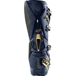 Motocross Boots Fox Instinct Navy/Gold - Image 3