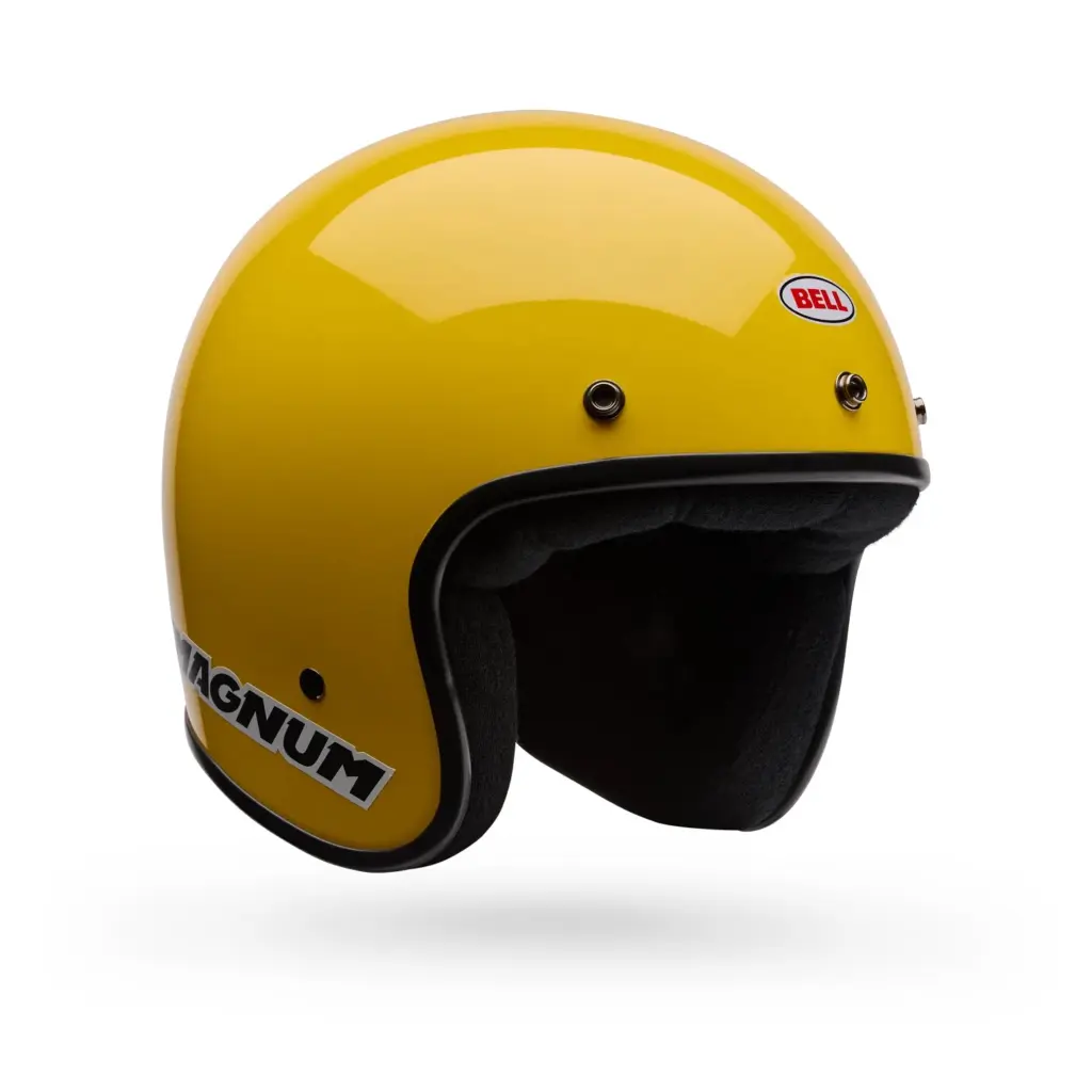 Bell Magnum Solid ECE Open Face Helmet Yellow