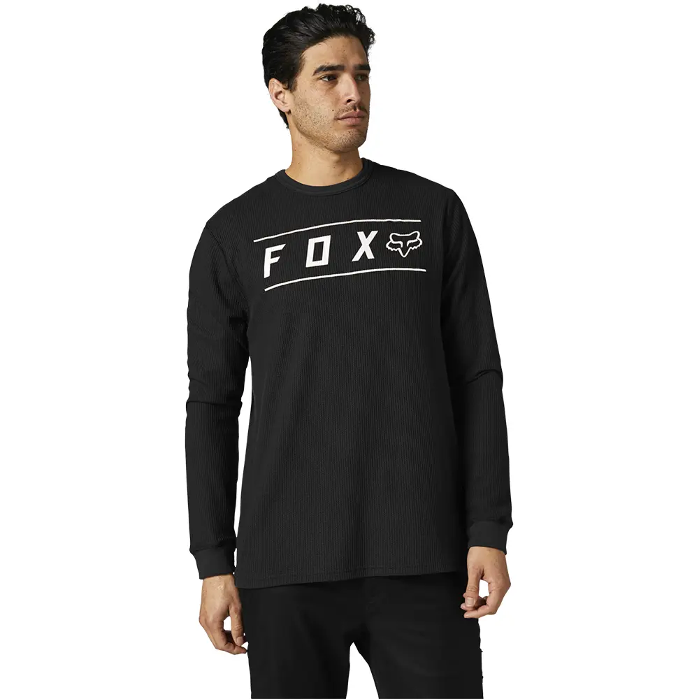 Fox Pinnacle Long Sleeve Tee Thermal Black/White