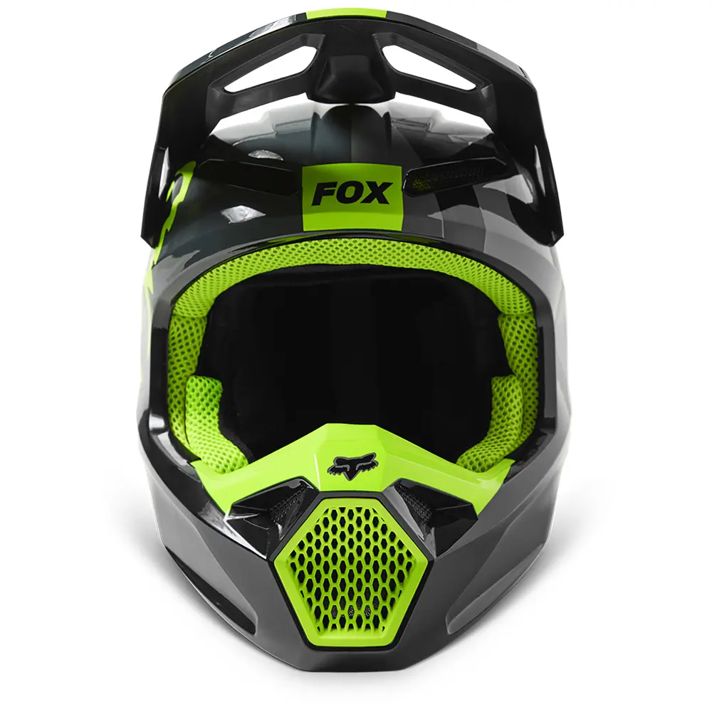 Fox V1 XPOZR MIPS ECE Motocross Helmet Youth Black/Grey