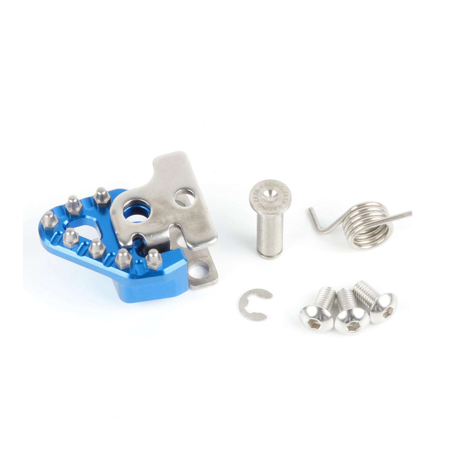 ZETA TRIGGER BRAKE PEDAL REP.TIP SET H-BLUE - Image 1