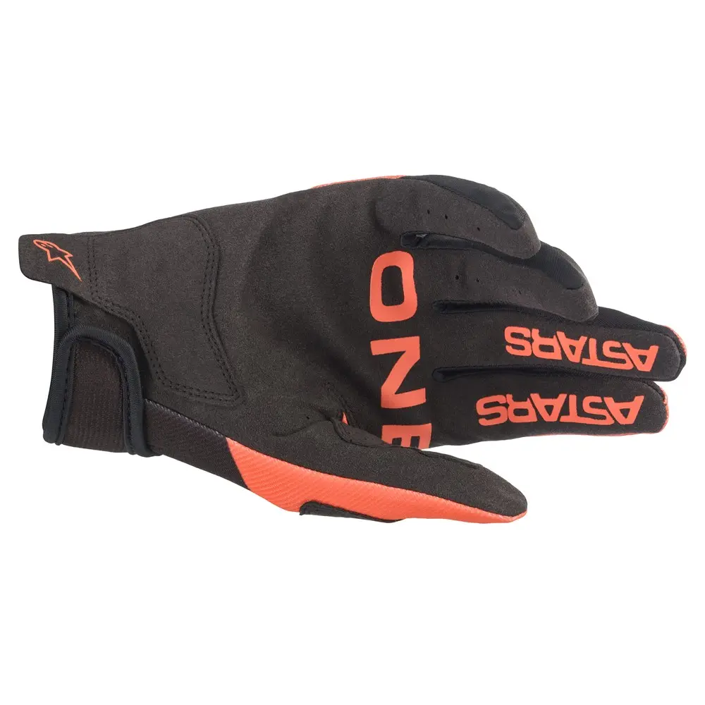 Alpinestars Radar Orange/Black Motocross Gloves
