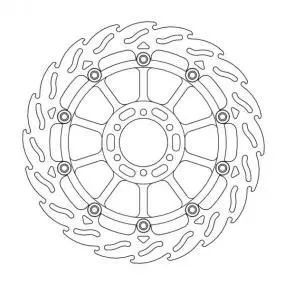 DISC ROTOR FRONT LEFT MOTO MASTER APRILIA BMW DUCATI KTM