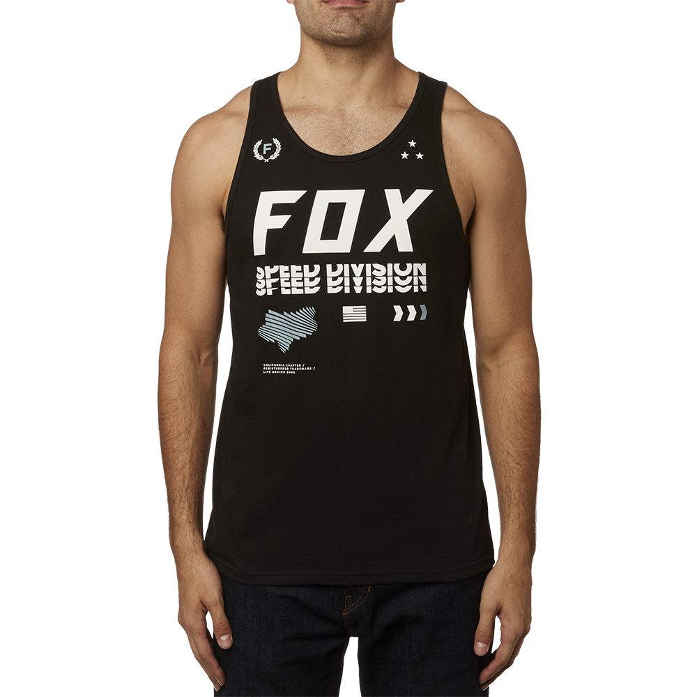 Tank Top Fox Triple Threat Preium Black - Image 1