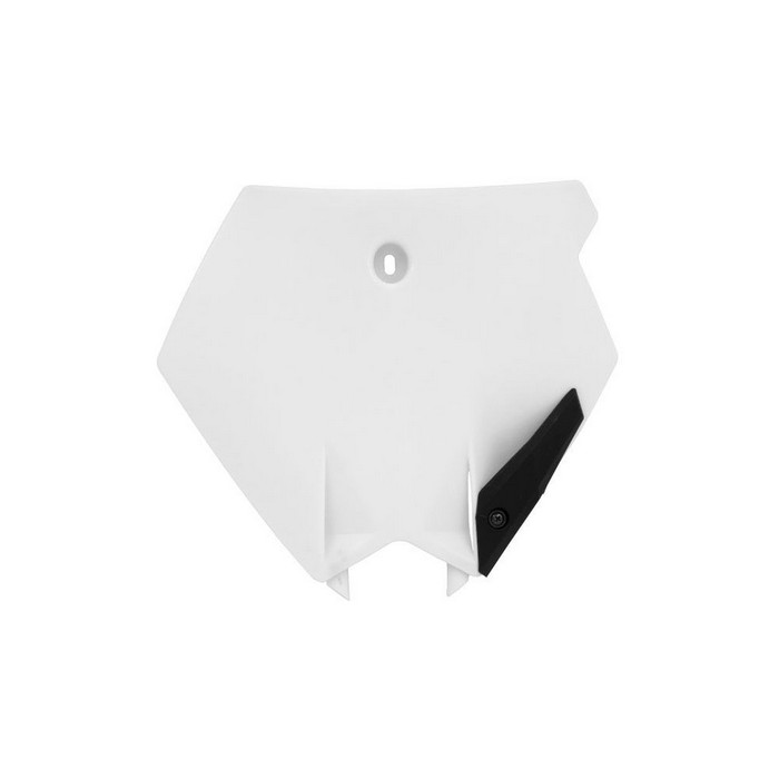 NUMBERPLATE FRONT RTECH KTM 85SX 03-12 WHITE - Image 1