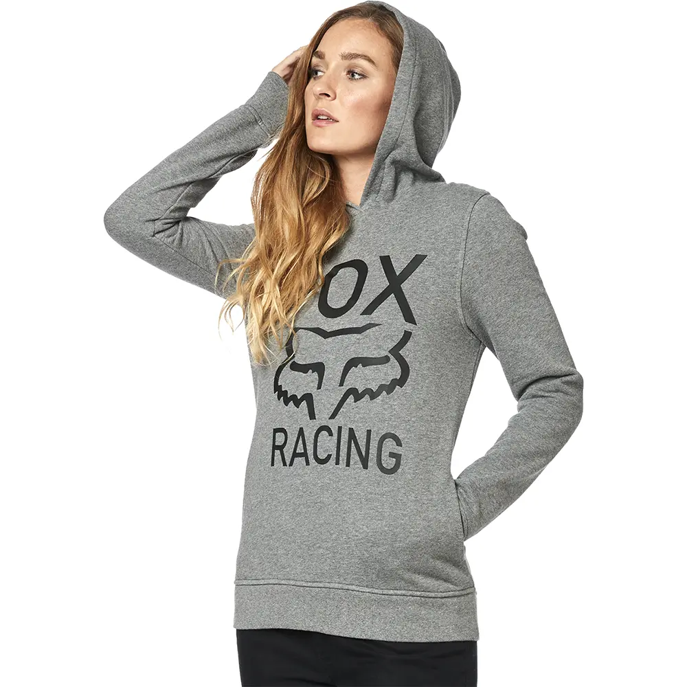 Hoodie Fox Established Pullover Ladies Heather Graphite