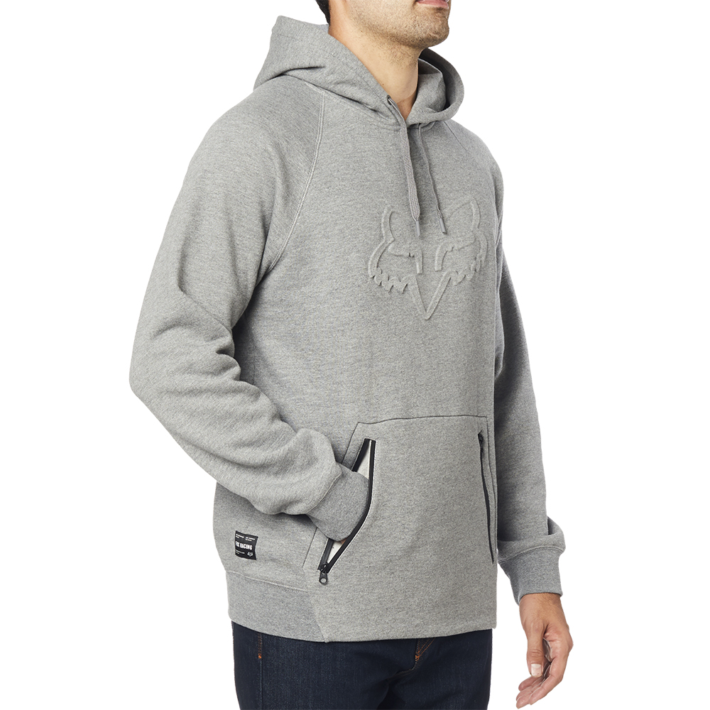 Hoodie Fox Refract DWR Heather Graphite - Image 2