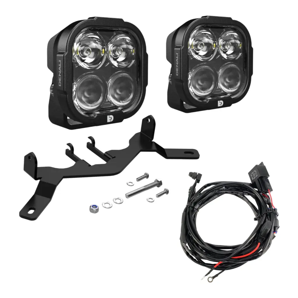 Denali DL4 Essential Lighting Bundle - Yamaha Tenere 700