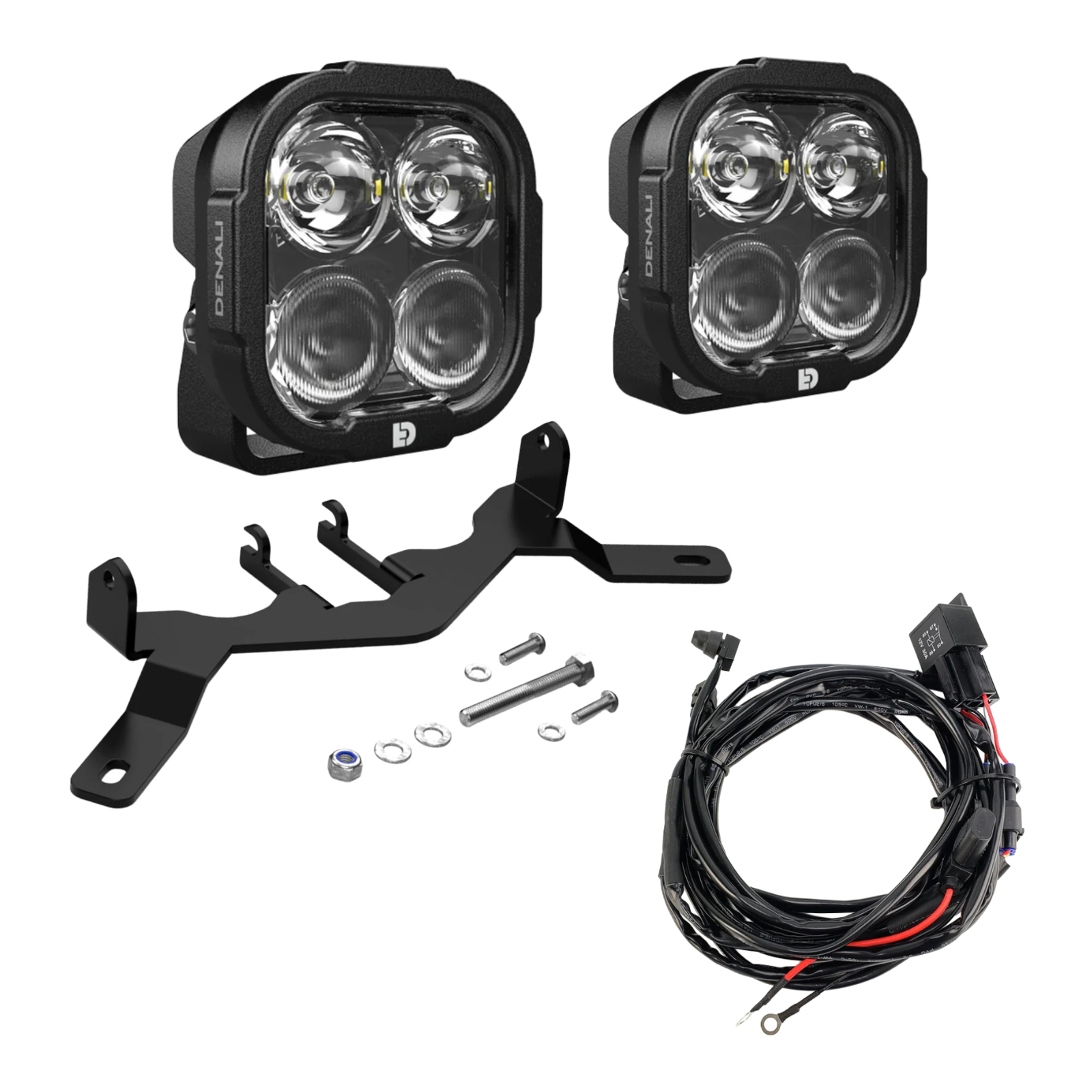Denali DL4 Essential Lighting Bundle - Yamaha Tenere 700 - Image 1
