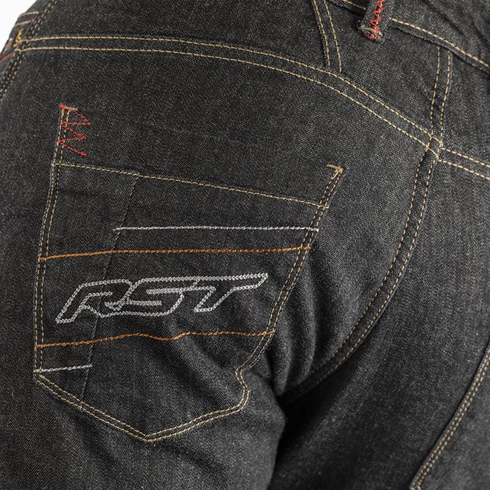 Jean RST Aramid Straight Leg Black