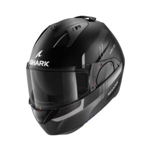 Shark EVO ES KRYD Flip Front Helmet Matte Black/ Ant / Silver - Image 1