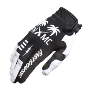 Fasthouse Women's Speed Style Paradise Motocross Gloves White/Black - Image 3