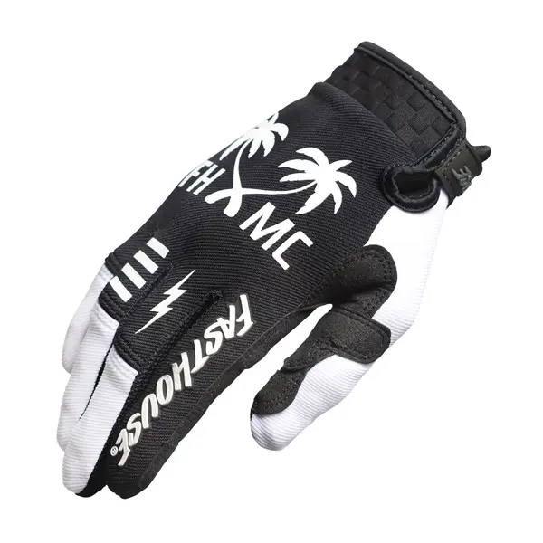 Fasthouse Women's Speed Style Paradise Motocross Gloves White/Black