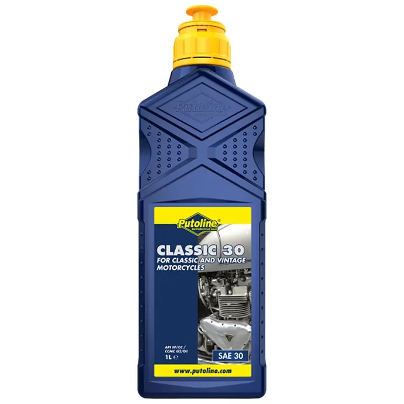 ! PUTOLINE CLASSIC SAE30 ENGINE OIL 1LT (74127) - INDENT