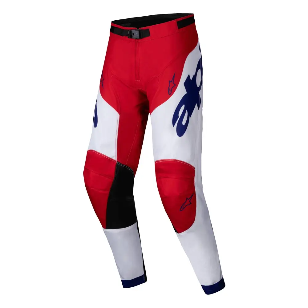 Alpinestars Racer Veil Motocross Pants Bright Red/White