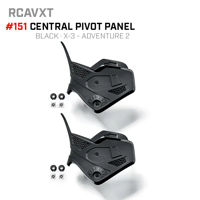 X3/Adventure2 Centre Pivot Panel Black ref:151 Sidi [A]