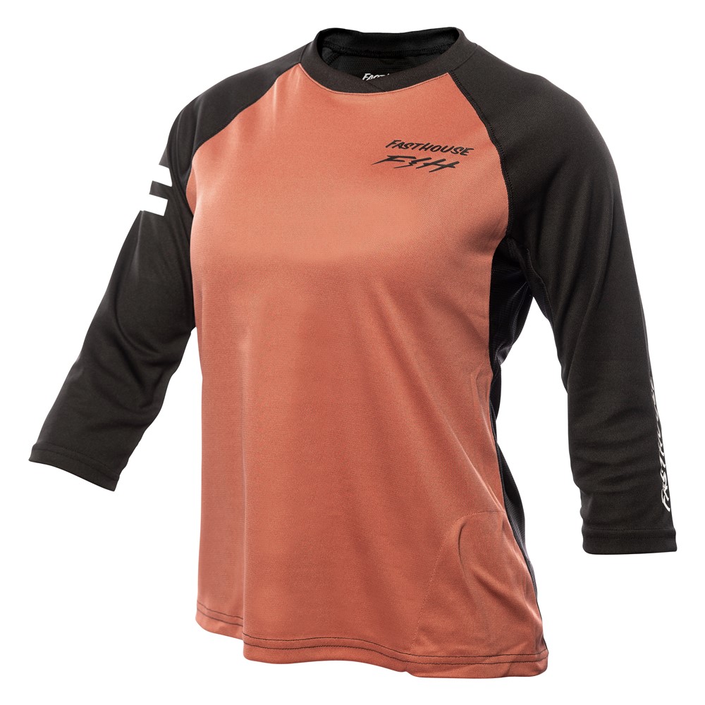 Fasthouse Alloy Sidewinder Jeresy Long Sleeve Raglan ladies Mauve - Image 1