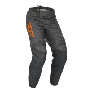 Motocross Pants Fly F-16 Youth Grey/Orange - Image 3