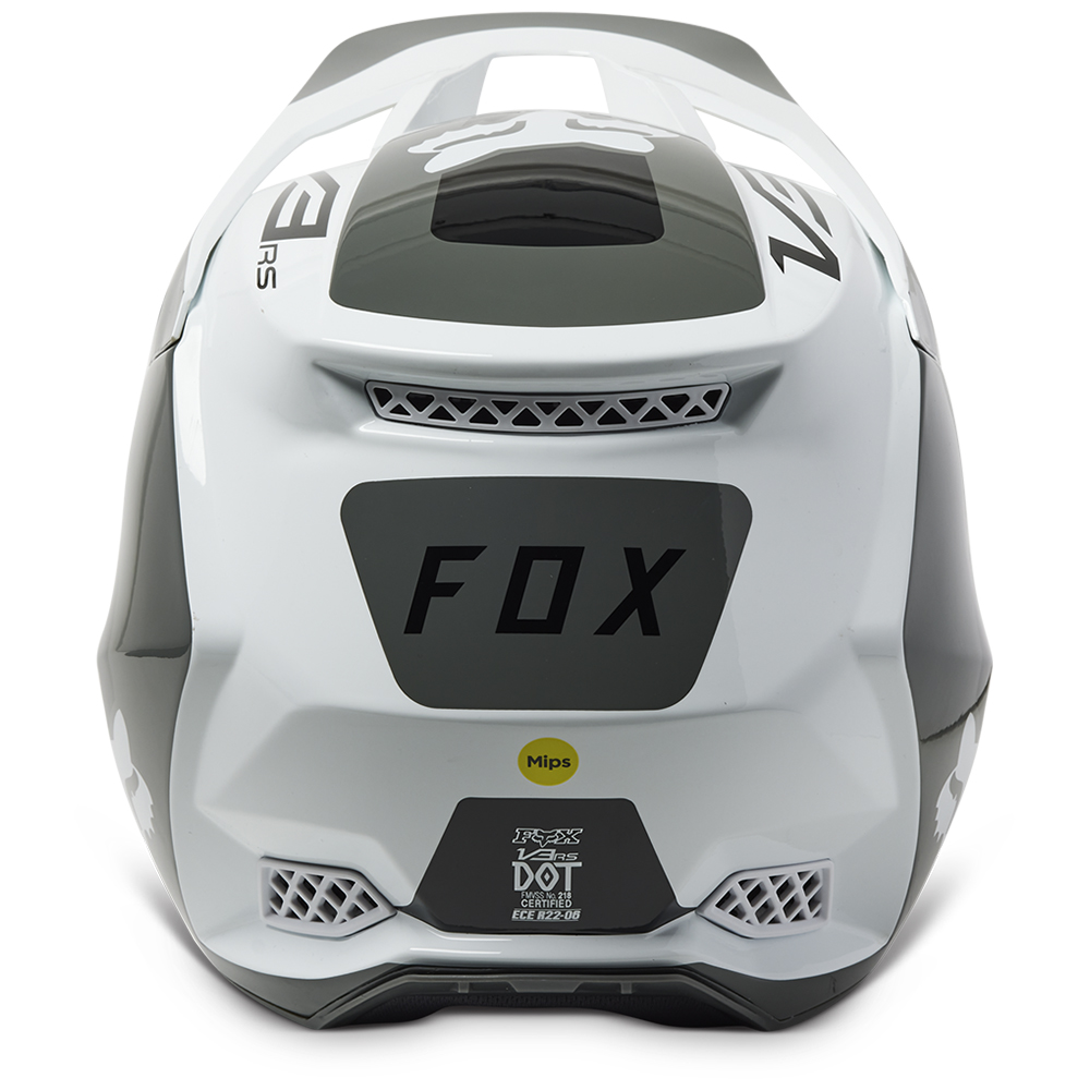 Fox V3 RS Efekt MIPS ECE Motocross Helmet Black/White - Image 6