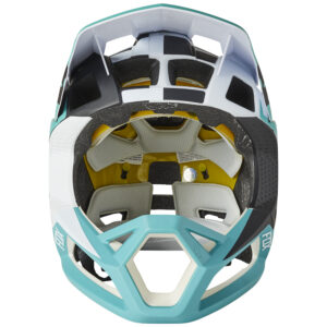 Fox Proframe Blocked Teal Mountain Bike Helmet - Image 3