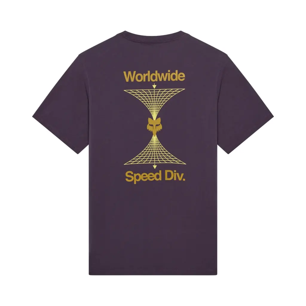 Fox Image Print 195 Original Tee Plum Perfect