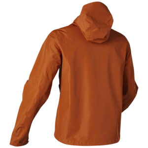 Fox Legion Packable Orange Waterproof Jacket - Image 3