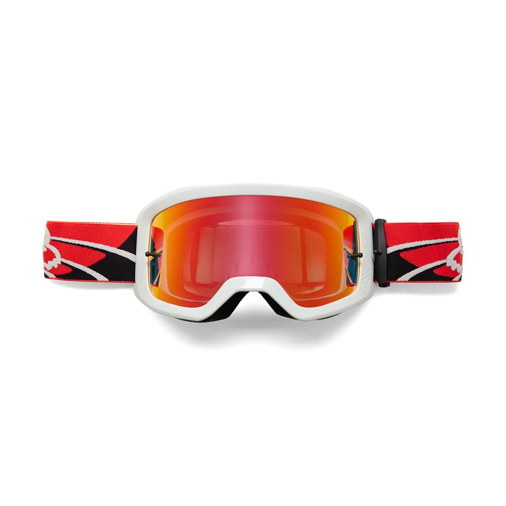 Fox Main Goat Strafer Motocross Goggles Spark Flo Red - Image 1