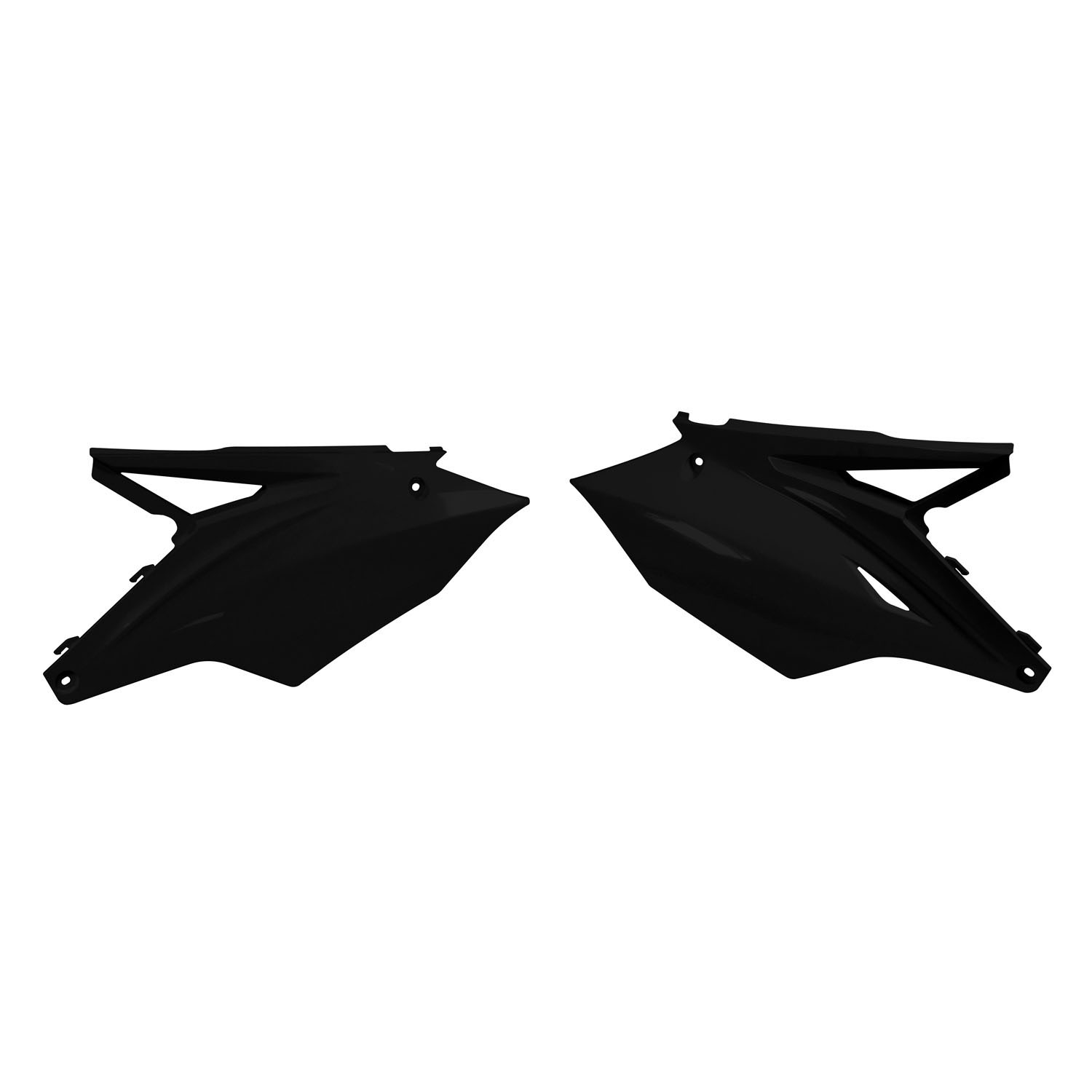 SIDEPANEL RTECH KX250F 17-20 KX450F 16-18 BLACK - Image 1