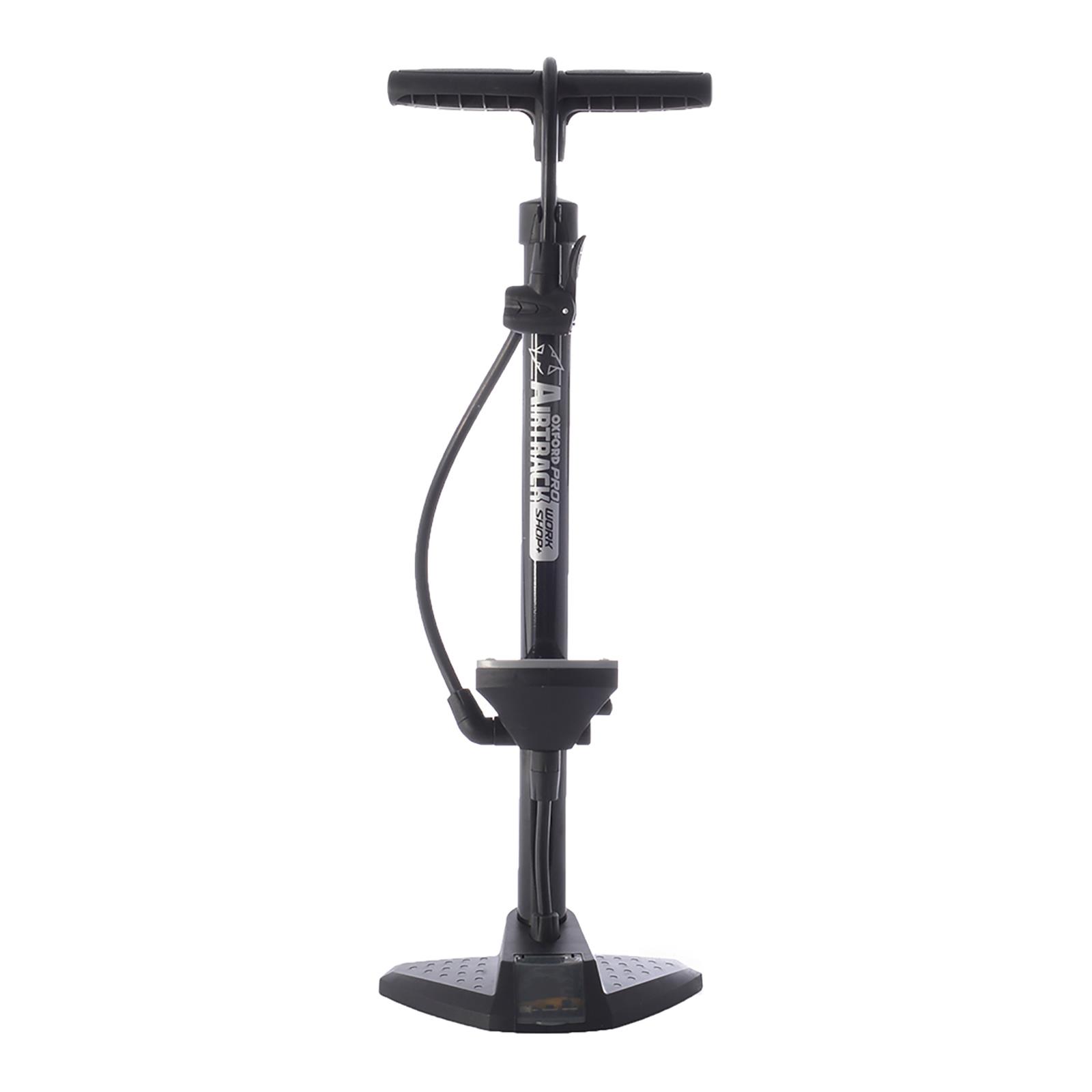 OXFORD TRACK PUMP ALLOY w/GAUGE  D/HEAD - Image 2