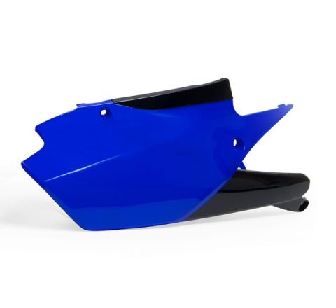 SIDE PANELS RTECH YAMAHA MADE IN ITALY YZ450F 18-20 YZ250F YZ450FX 19-20 YZ250FX 2020 BLUE BLACK - Image 1