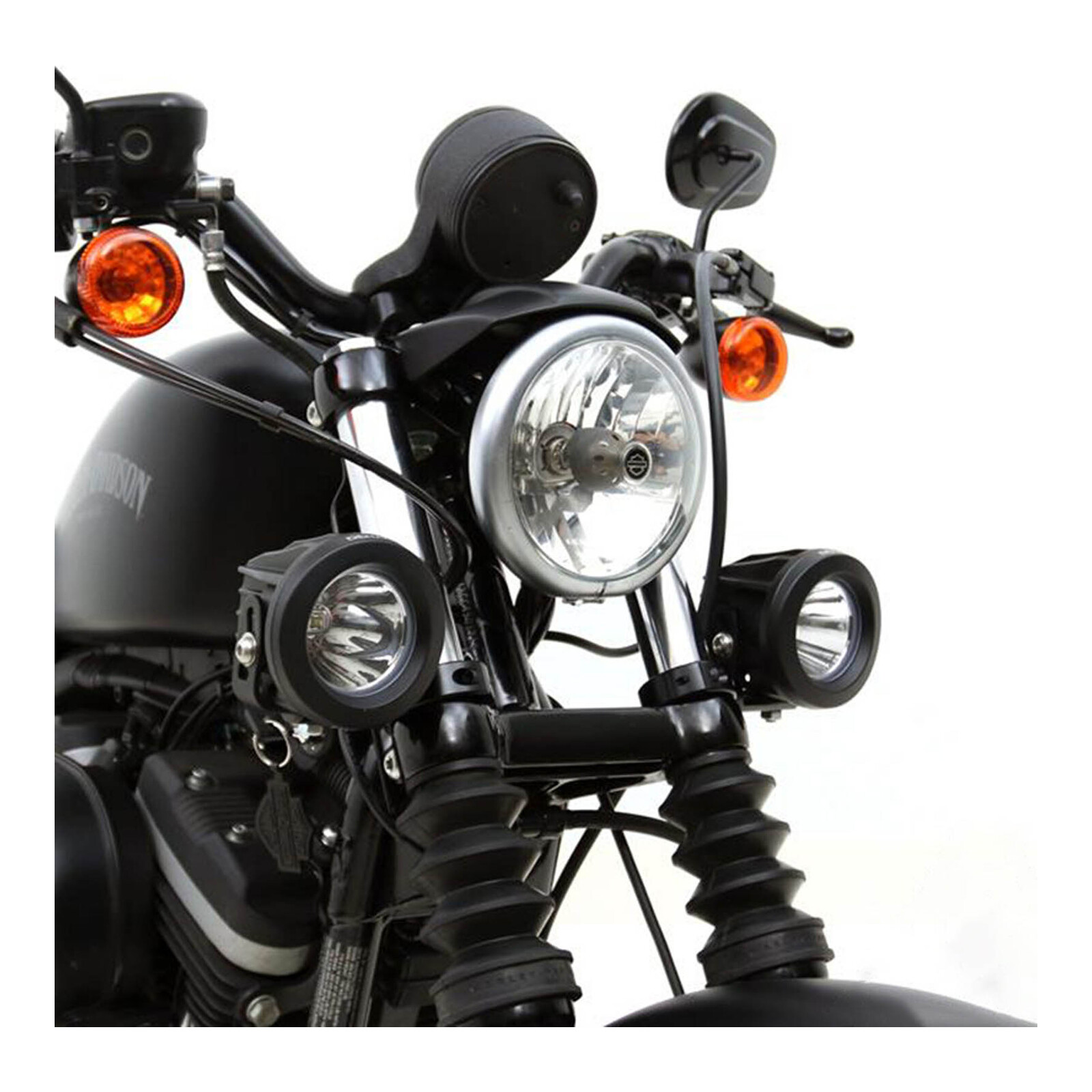 Denali Driving Light Mount - Articulating Bar Clamp 39mm-49mm - Black - Image 3