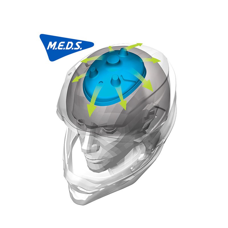 SHOEI VFX-WR MED MALCOM STEWART TC6 - Image 1