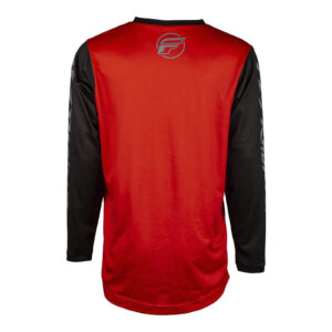 FLY Racing F-16 Motocross Jersey Youth Red / Black / Grey - Image 2