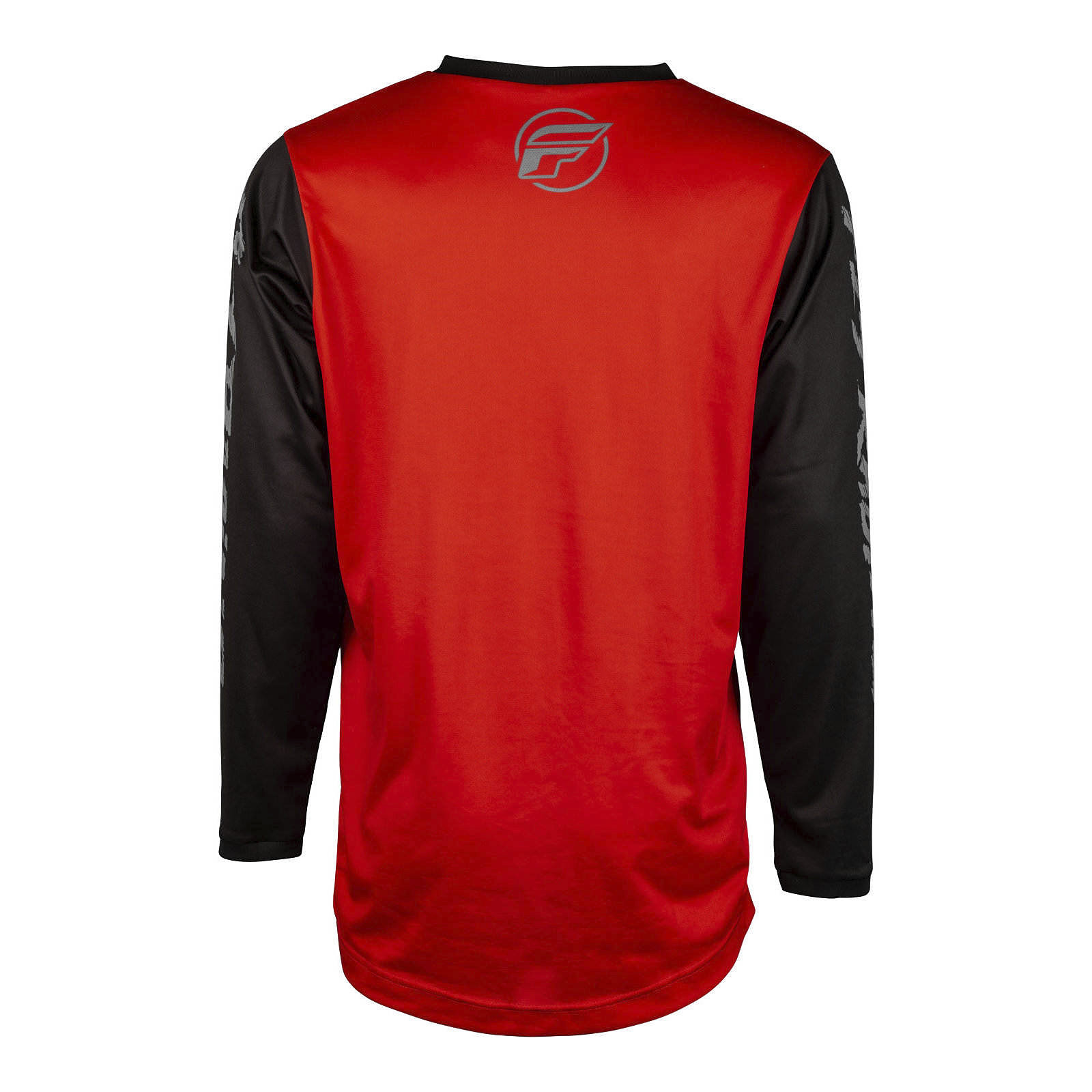 FLY Racing F-16 Motocross Jersey Youth Red / Black / Grey - Image 2