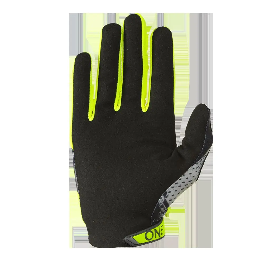 Oneal Matrix Youth Camo Grey/Yellow Motocross Glove