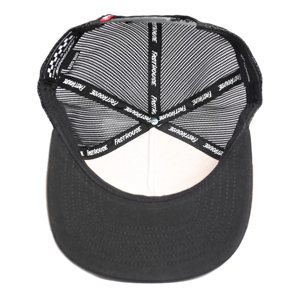 Fasthouse Diversion Hat Black/Gold - Image 4