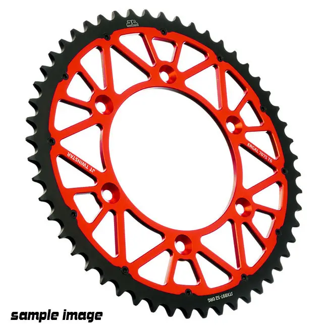 JT Twinstar Rear Sprocket T51 Red 210.51 [A]