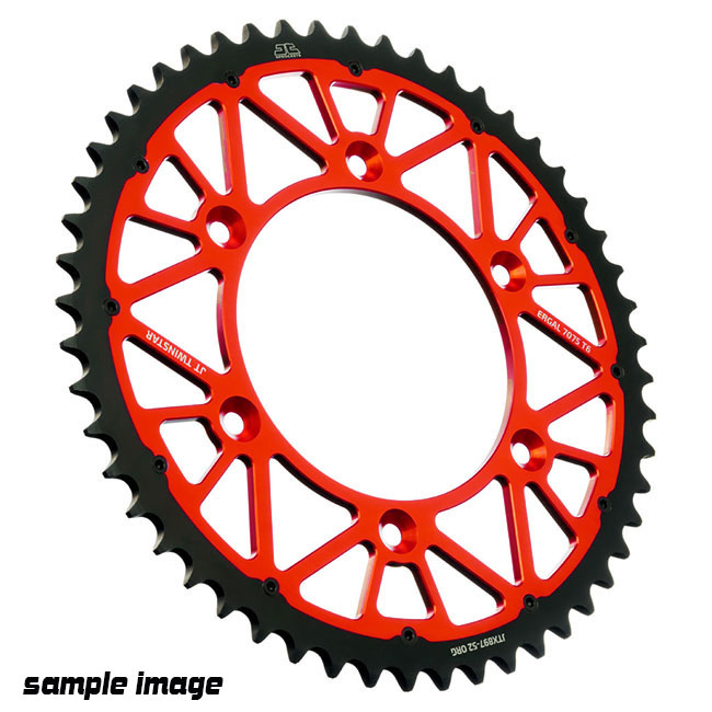 JT Twinstar Rear Sprocket T51 Red 210.51 [A] - Image 1