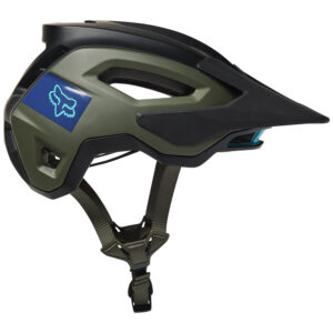 Fox Speedframe Pro Blocked Mips Bike Helmet Army - Image 2