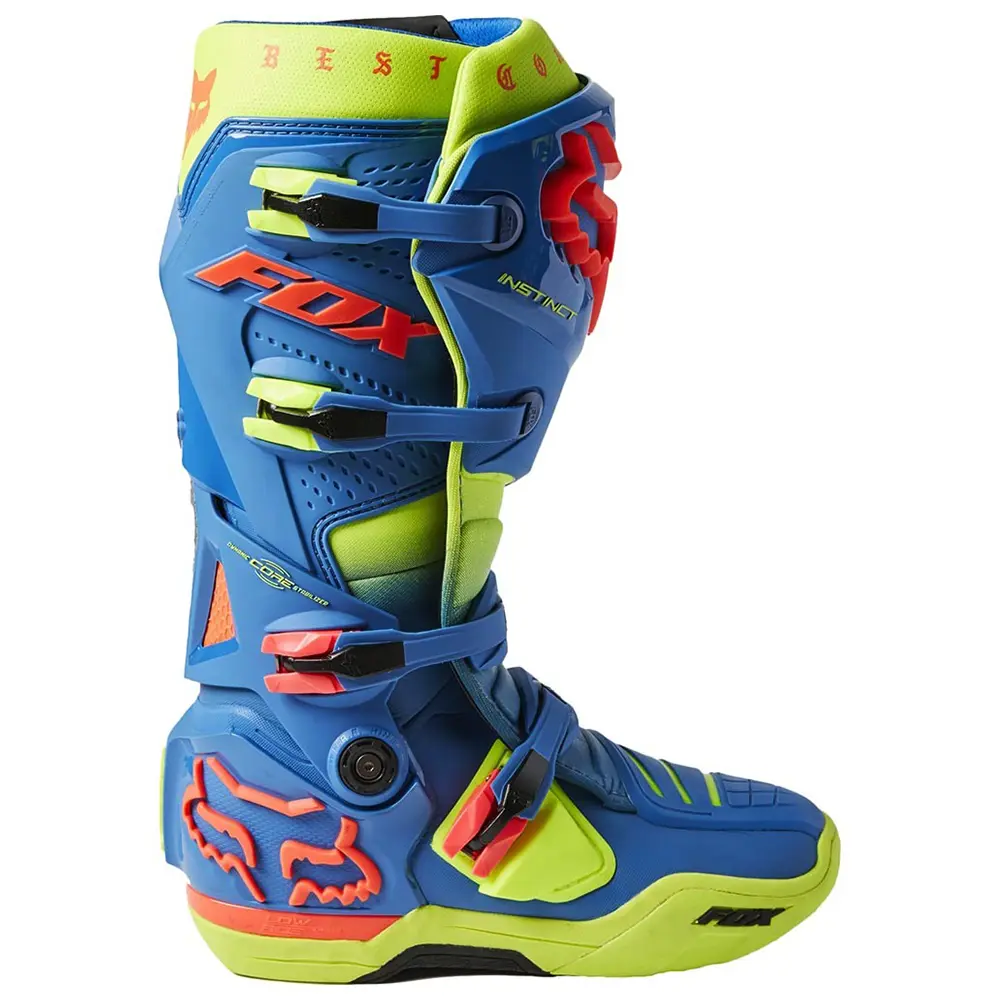 Motocross Boots Fox Instinct Mawlr Dusty Blue